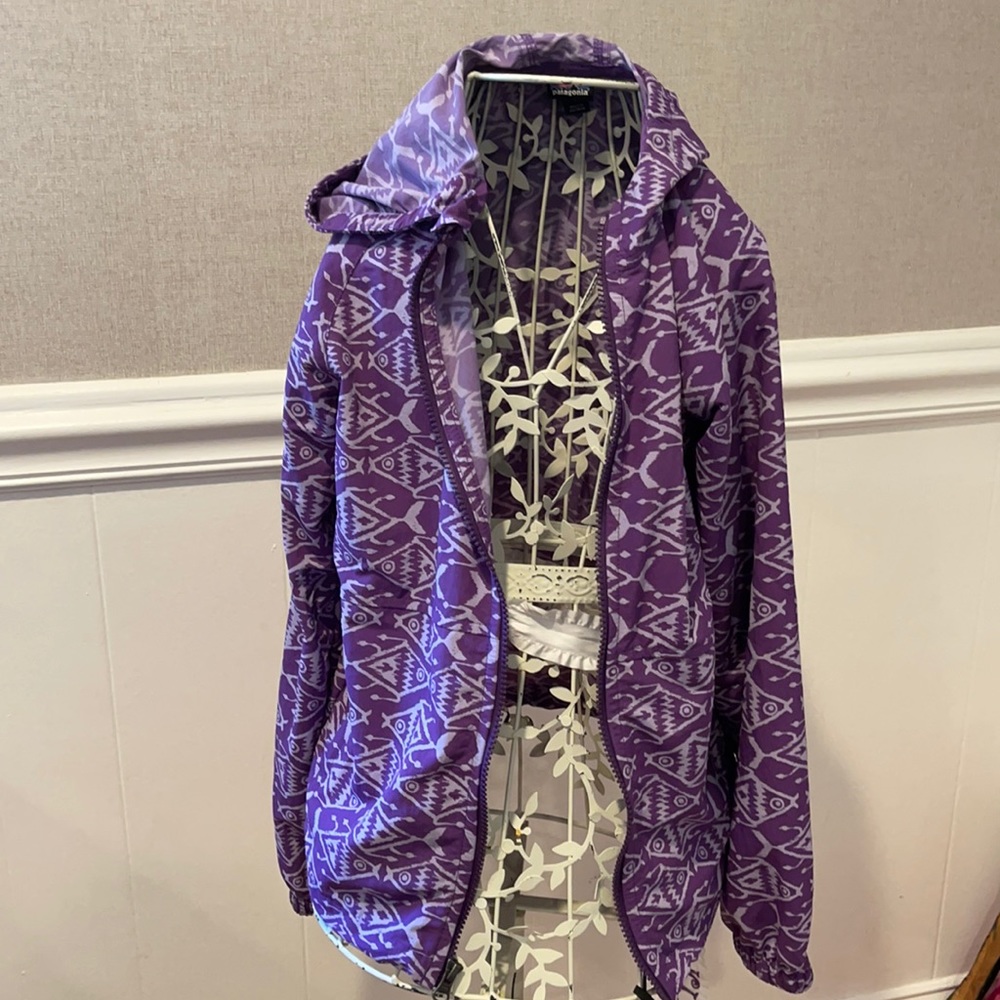 Patagonia Girls Rain jacket.